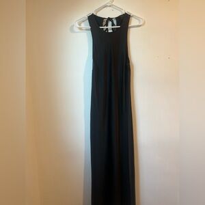 House of Harlow 1960 Black Silk Maxi Dress. Size M in great condition